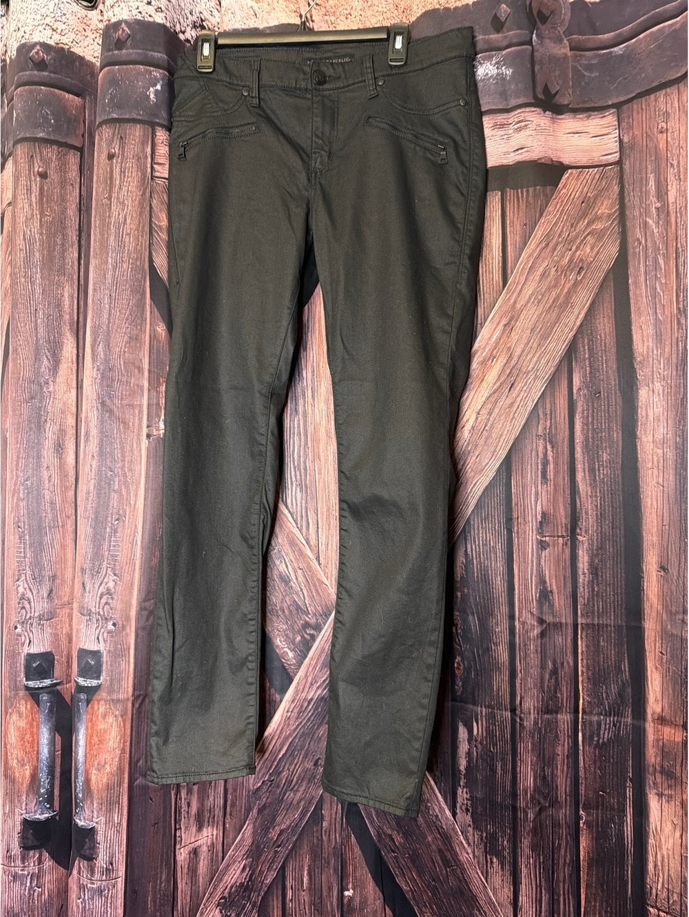 Rock & Republic Kashmiere Black Skinny Jeans Size 14M